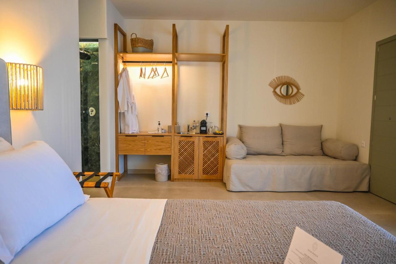 Schinoza Luxury Suites Schoinoussa Exteriér fotografie